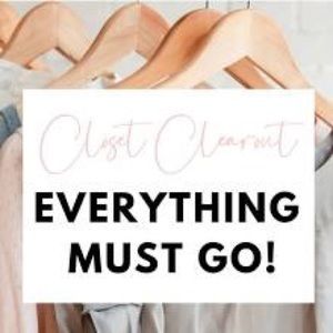 EVERYTHING MUST GO BY SEPTEMBER 1ST!!